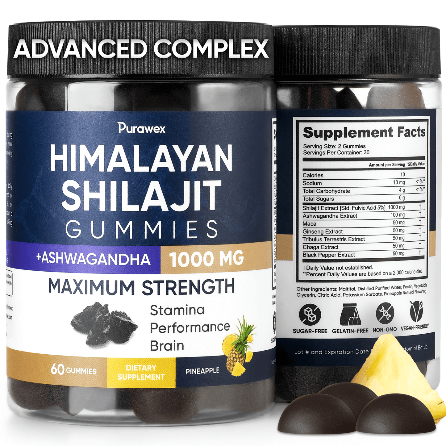 View details for Shilajit Gummies 1000mg, Shilajit Gummies for Men and Women Shilajit Gummies 1000mg